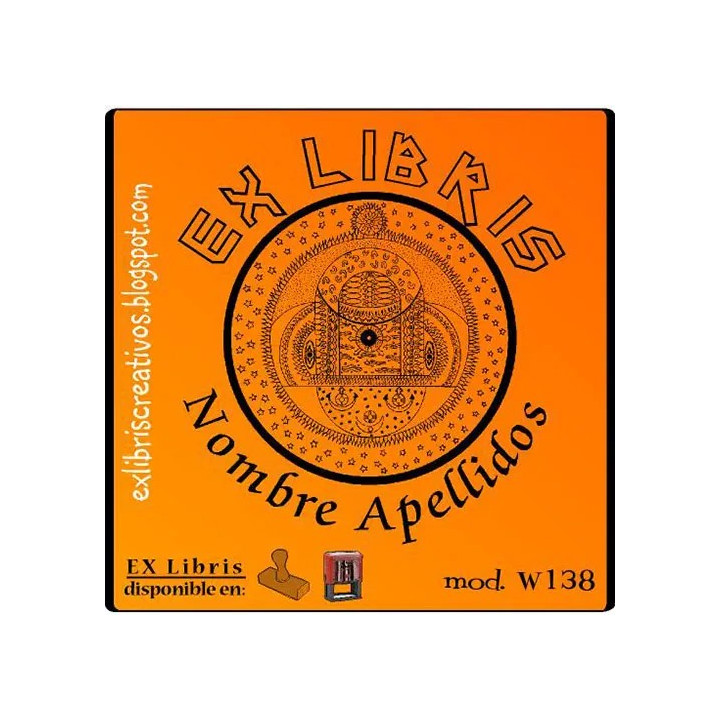 ExLibris Mandala kosmische