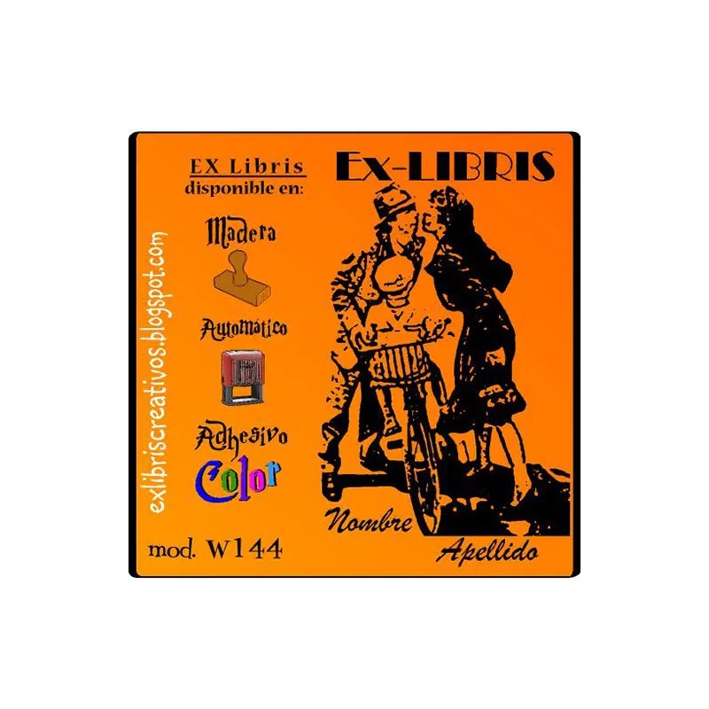 ExLibris Cartel La vida es bella