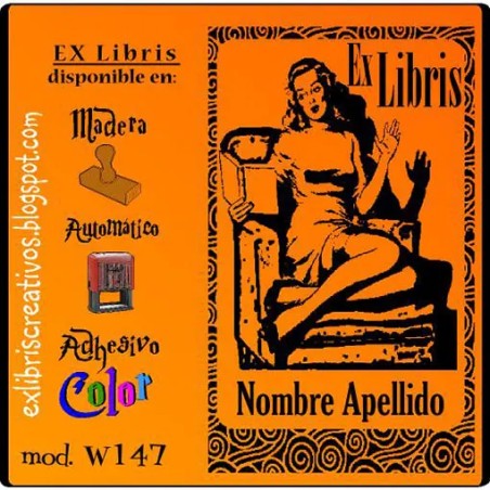 ExLibris Pin-up sillón