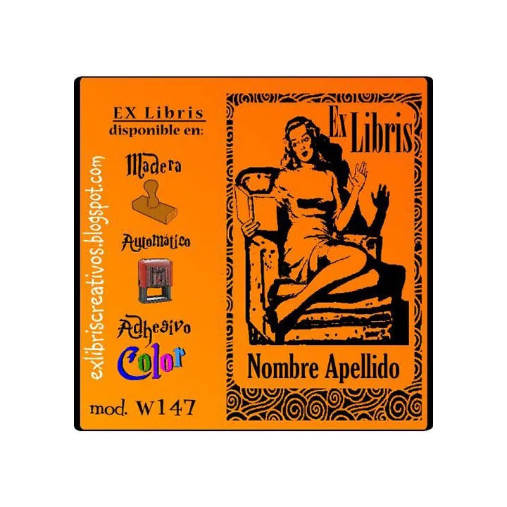 ExLibris Pin-up sillón