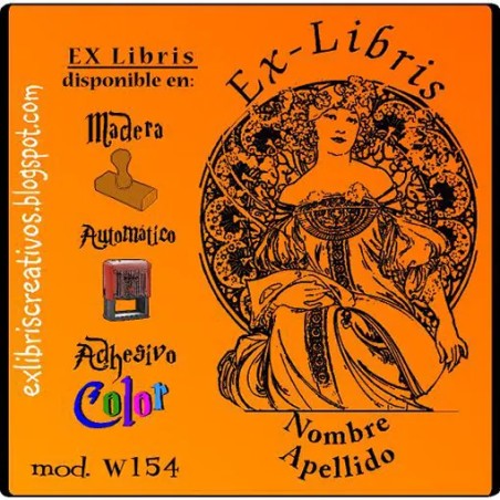 ExLibris Mucha F. Champenois