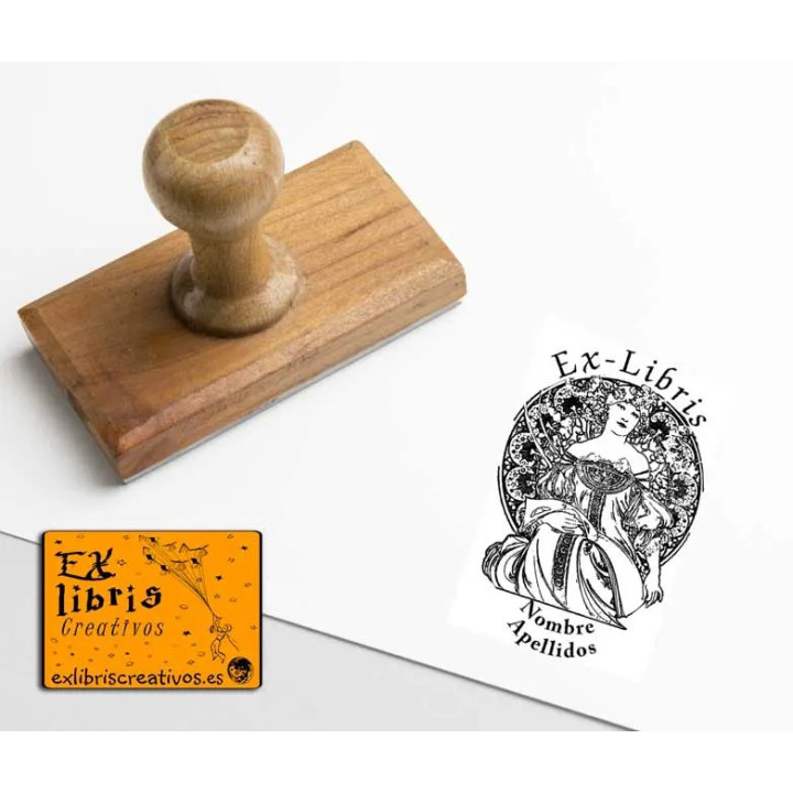 ExLibris Mucha F. Champenois