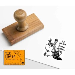 ExLibris Mujer en la lectura