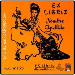 ExLibris Mujer en la lectura