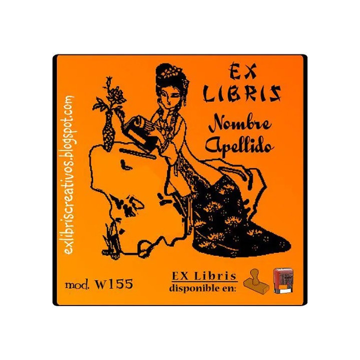 ExLibris Mujer en la lectura