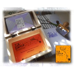 ExLibris Verónica Lake peek-a-boo-bang
