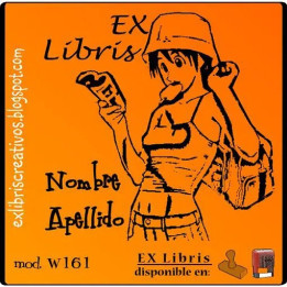 ExLibris La chica lee