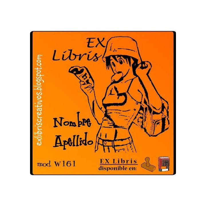 ExLibris La chica lee