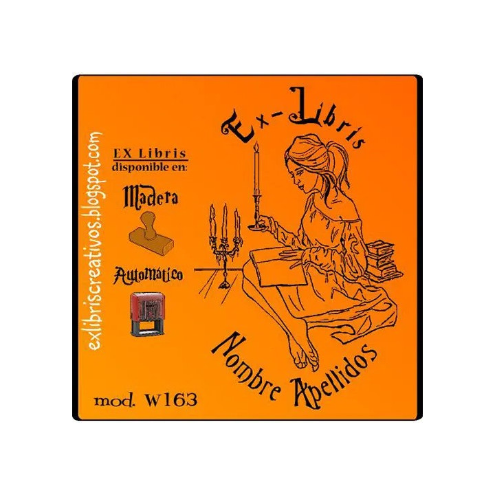 ExLibris Lectora con vela