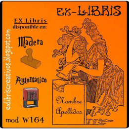 ExLibris Escritora romántica
