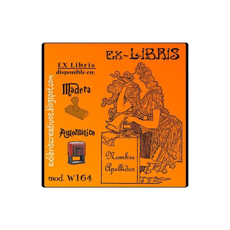 ExLibris Escritora romántica
