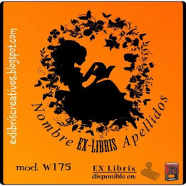 ExLibris Chica leyendo