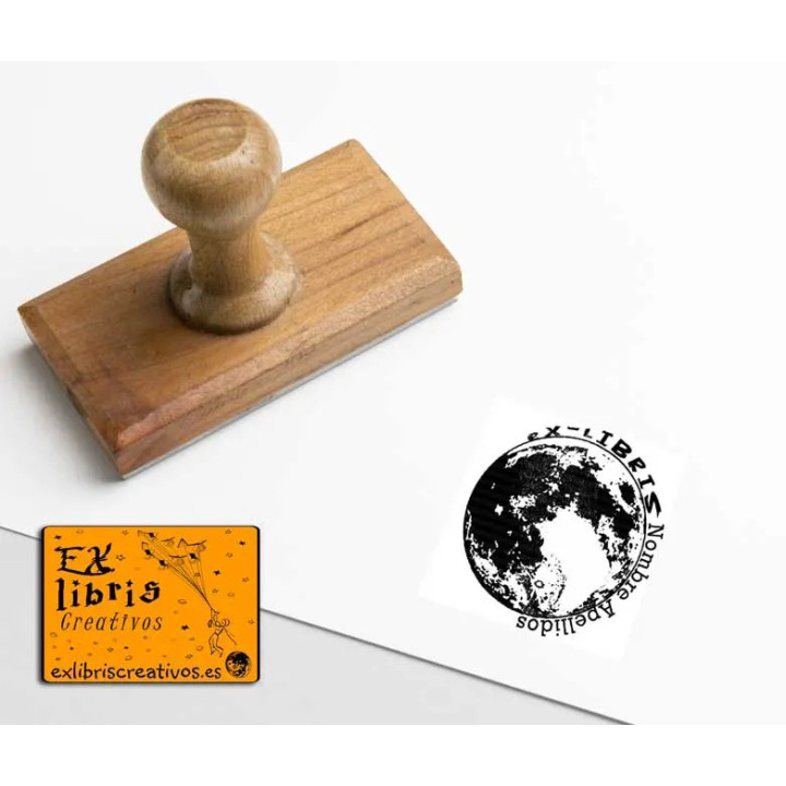 ExLibris Luna llena