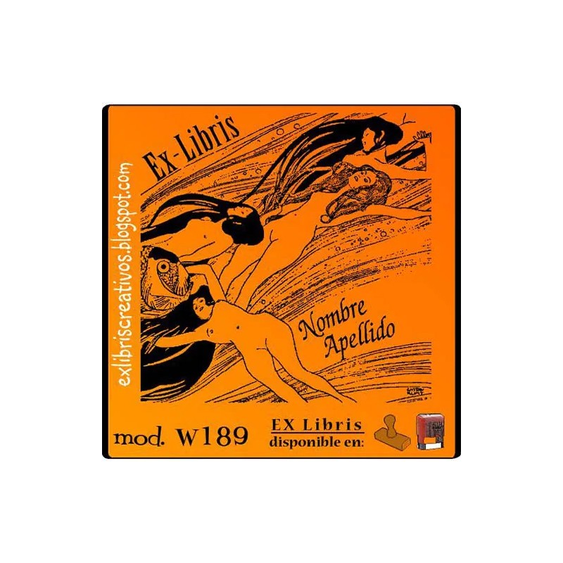 ExLibris Sangre del pez