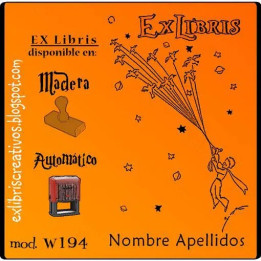 ExLibris Principito volando