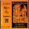 ExLibris El Beso de Klimt