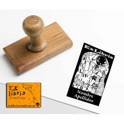 ExLibris El Beso de Klimt