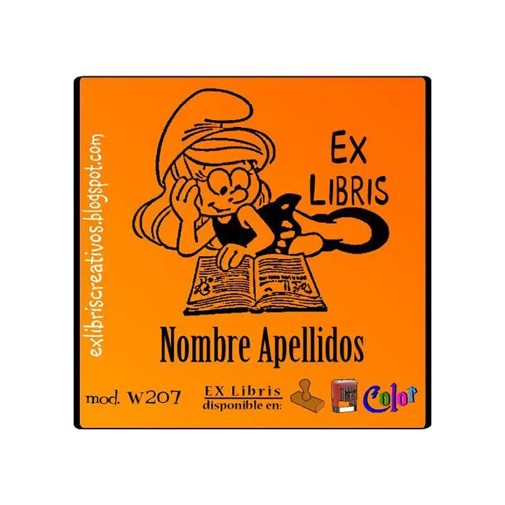 ExLibris Pitufina