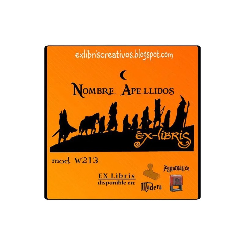 ExLibris Compañía del Anillo