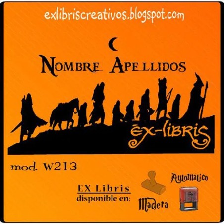 ExLibris Compañía del Anillo