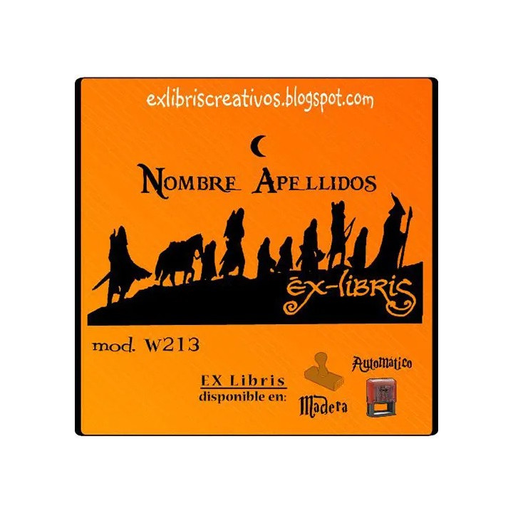ExLibris Compañía del Anillo