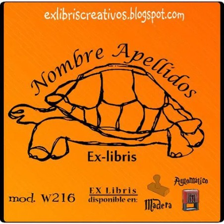 ExLibris Tortuga Casiopea