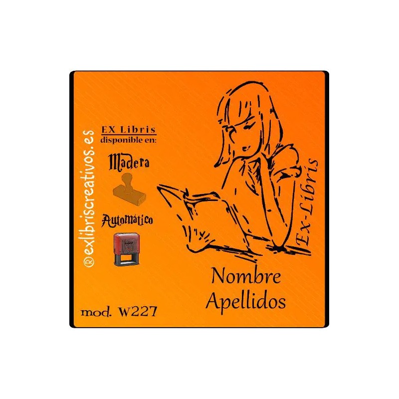 ExLibris Chica lectora