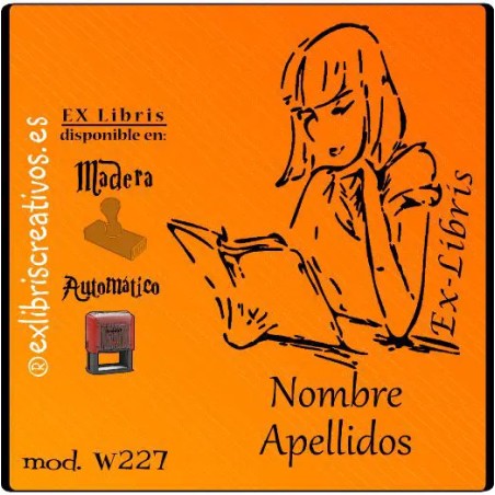 ExLibris Chica lectora