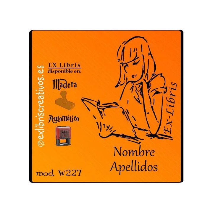 ExLibris Chica lectora