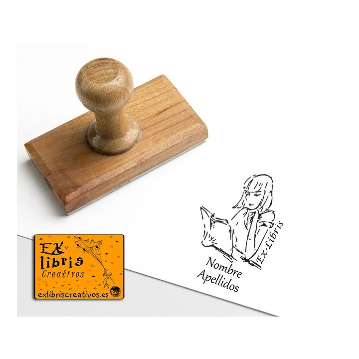 ExLibris Chica lectora