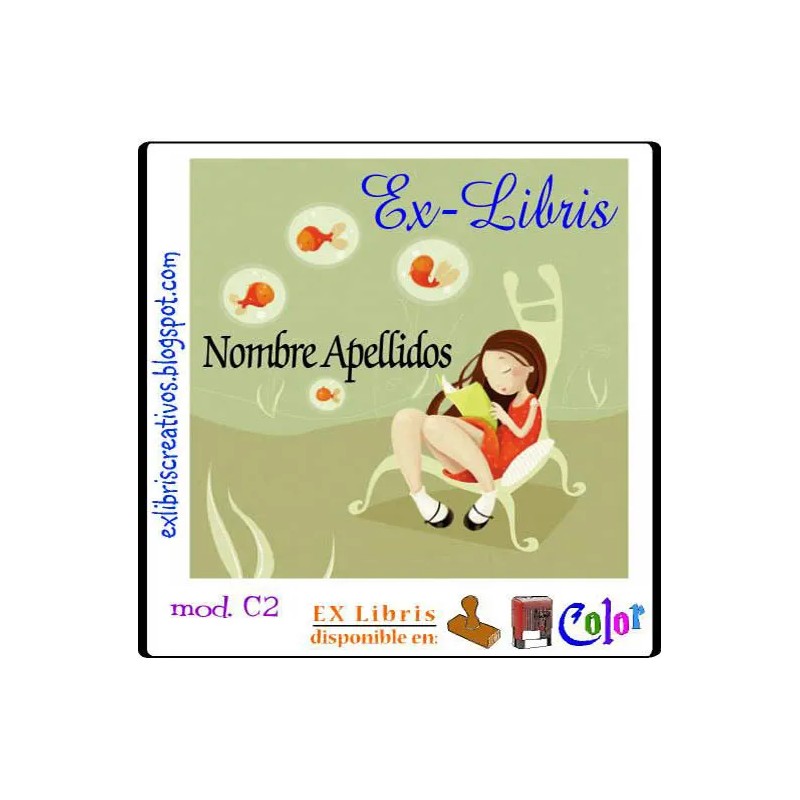 ExLibris Lectora soñadora