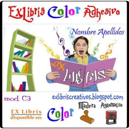 ExLibris Lectora asombrada