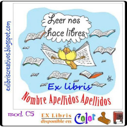 ExLibris Gato volando