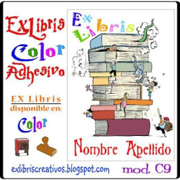 ExLibris Libro personajes