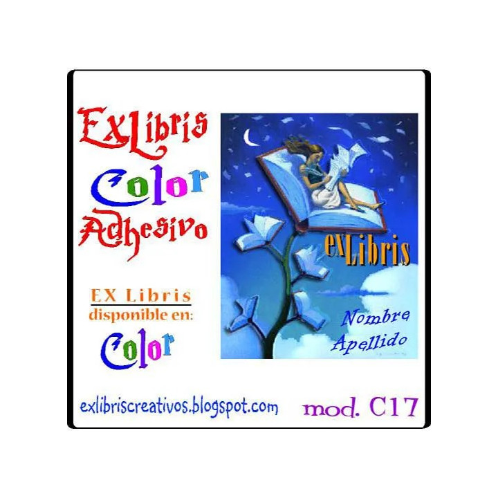 ExLibris Escritora nocturna