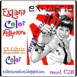 ExLibris Chica Manga