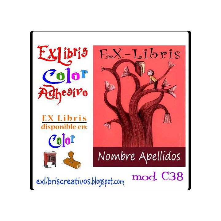 ExLibris Árbol libro