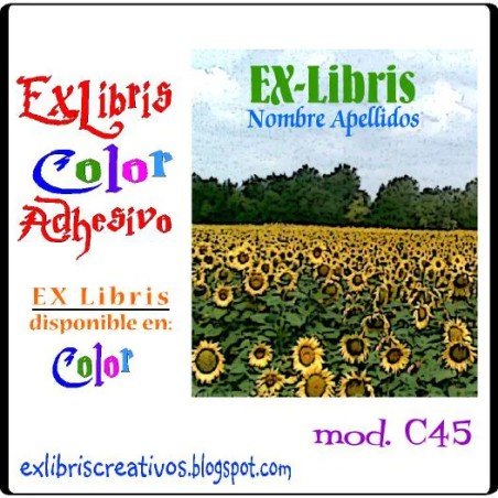ExLibris Girasoles