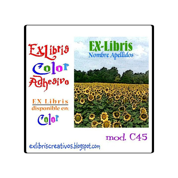 ExLibris Girasoles