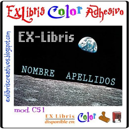 ExLibris Punto azul