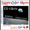 ExLibris Punto azul