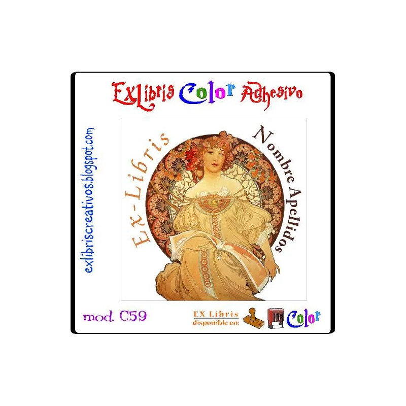 ExLibris Mucha F. Champenois