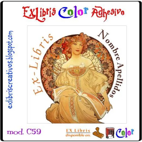 ExLibris Mucha F. Champenois