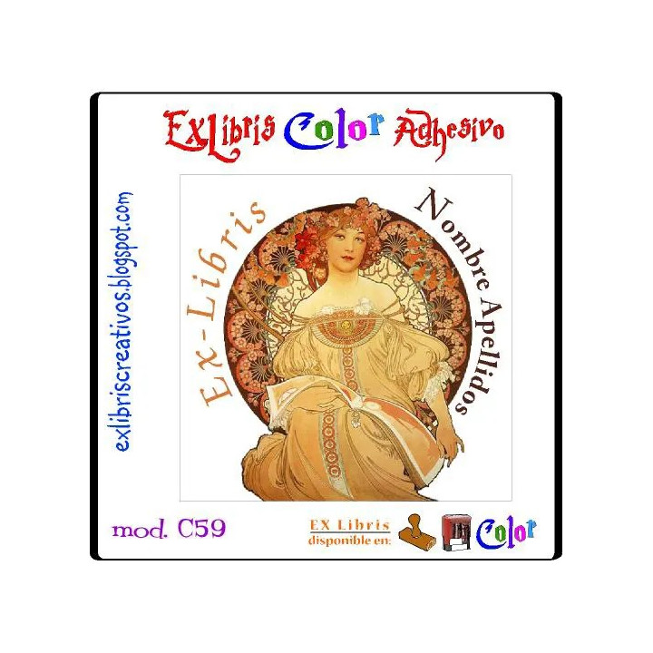 ExLibris Mucha F. Champenois