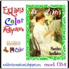 ExLibris Mujer leyendo en el jardín