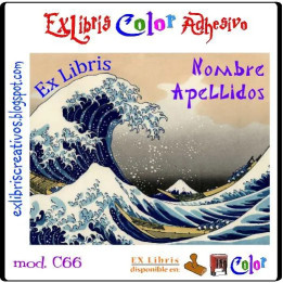 ExLibris Hokusai
