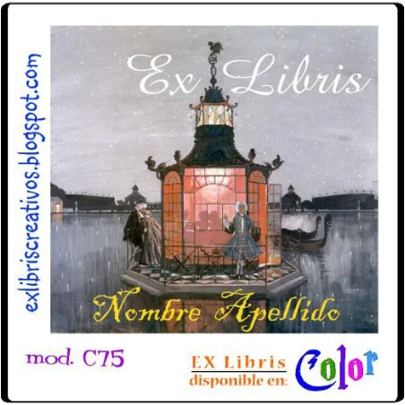 ExLibris Pabellón chino