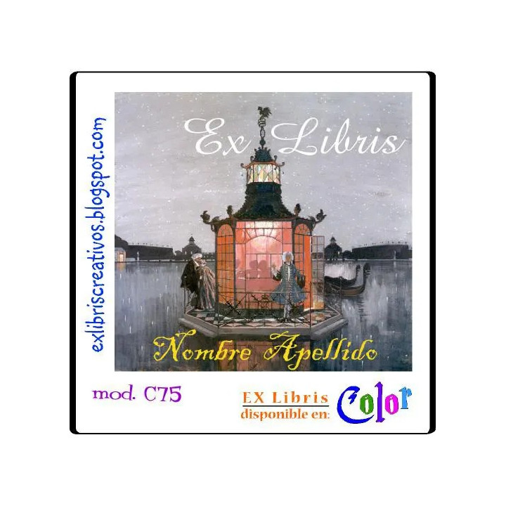 ExLibris Pabellón chino