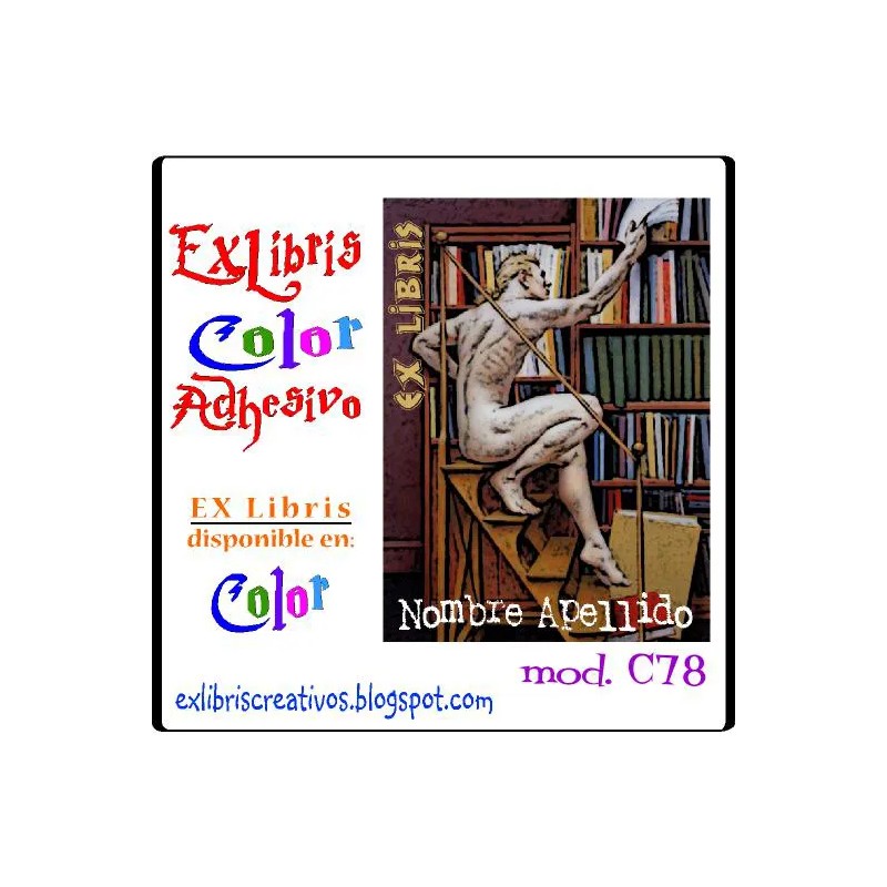 ExLibris Hombre biblioteca