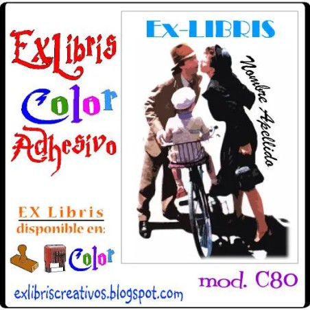 ExLibris Cartel La vida es bella